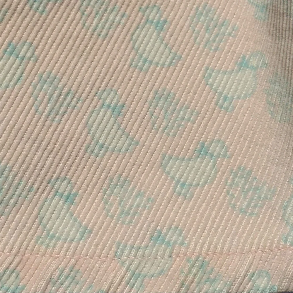 Vintage OshKosh 3T Pink Corduroy Goose Print Skirt Elastic Waist‎ Made USA